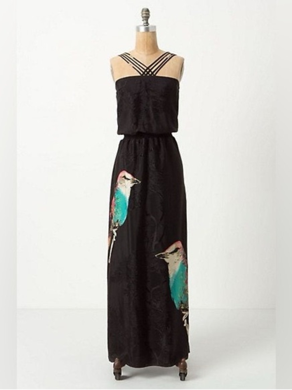 Vintage Anthro Corvida Maxi Dress